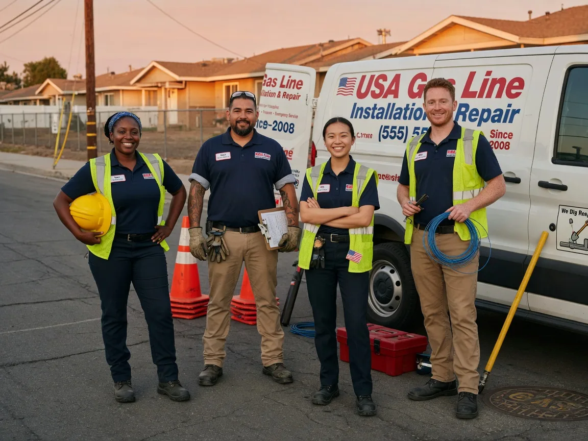 Gas Line Installation company in Shannon, IL